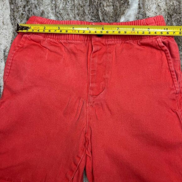 Janie and Jack, Island Punch The Twill Pull-On Cotton Blend Short, Coral, Boys 7 - Picture 3 of 12